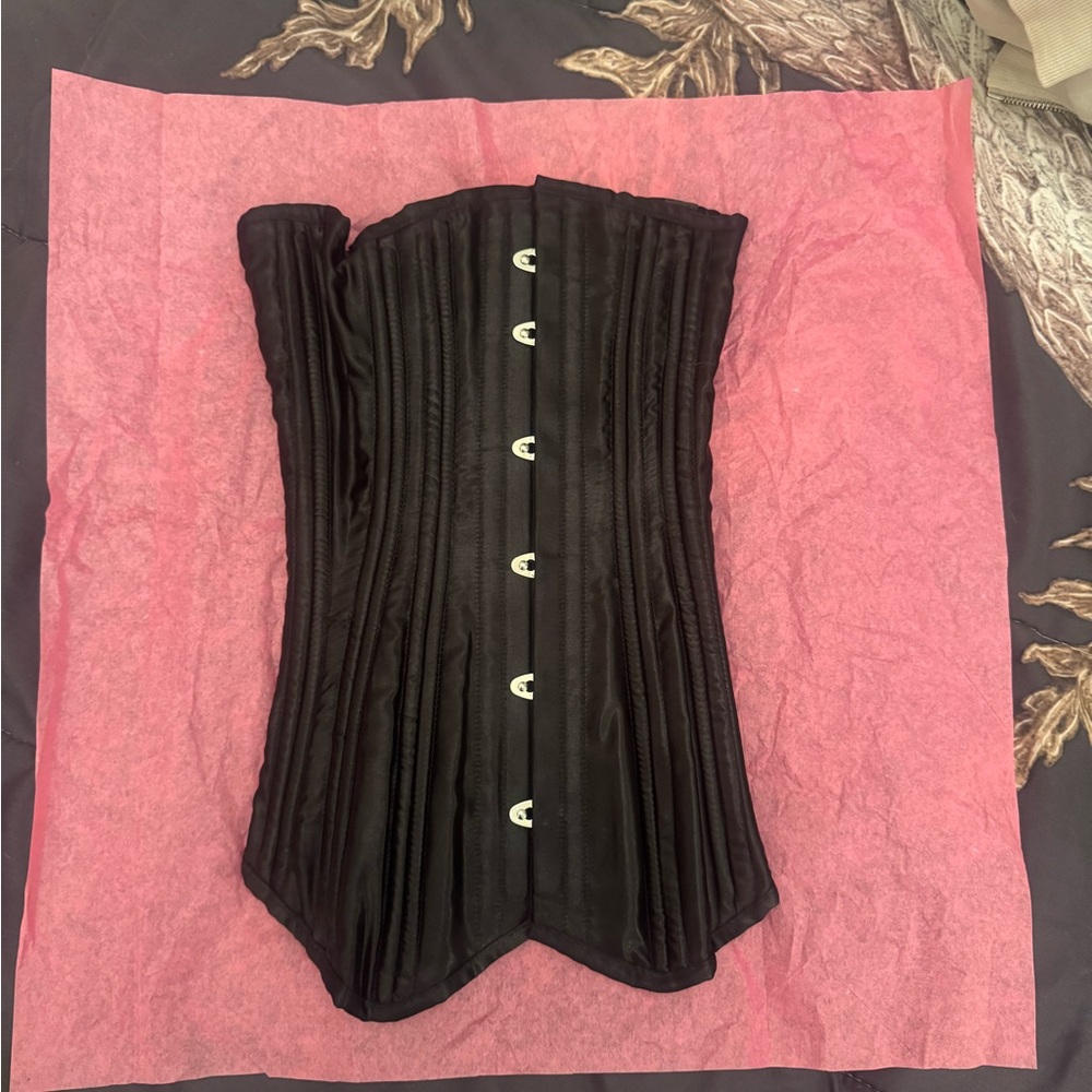 Elegant Black Corset Top